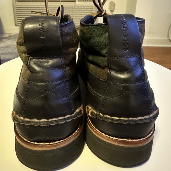 NEW - Cole Haan Men's Pinch Rugged Chukka Boot - Camo Canvas/After Dark - Picture 3 of 4